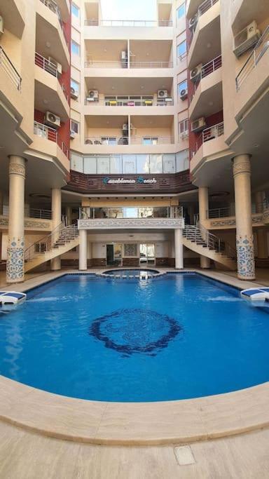Casablanca Beach Direct Sea View Tow Bedroom Apartment Hurghada Luaran gambar