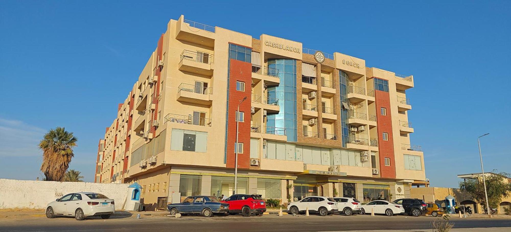 Casablanca Beach Direct Sea View Tow Bedroom Apartment Hurghada Bilik gambar