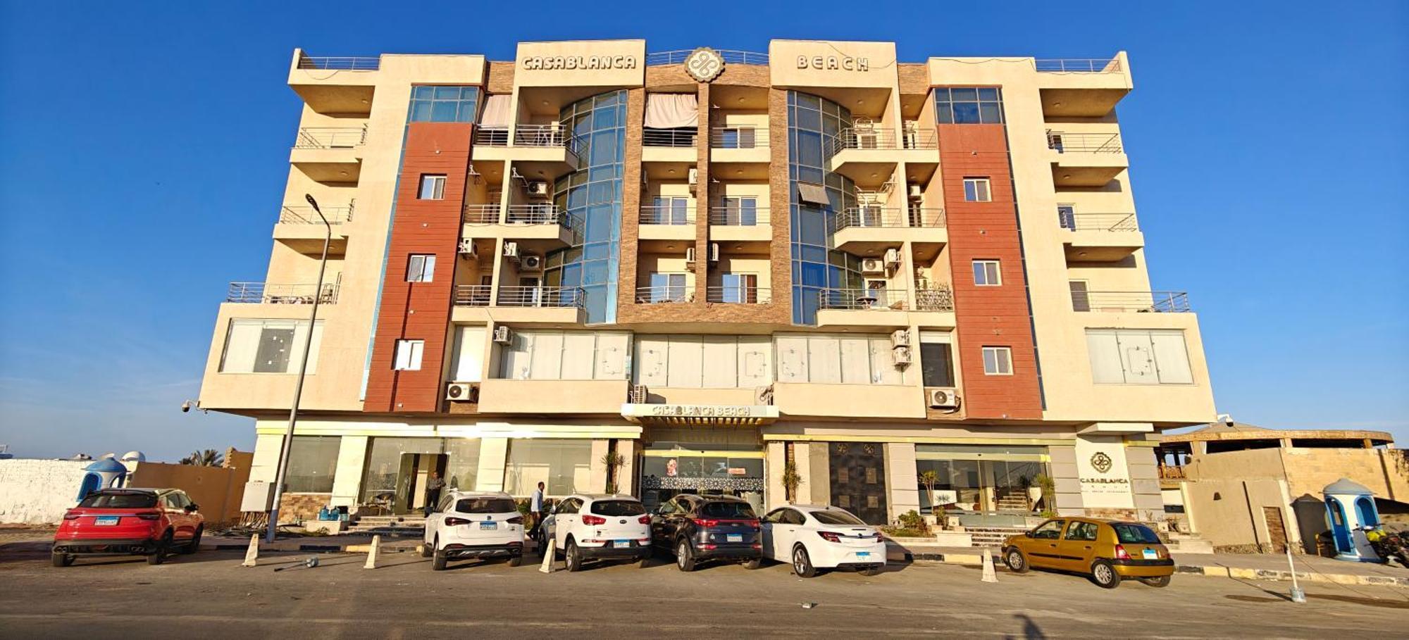 Casablanca Beach Direct Sea View Tow Bedroom Apartment Hurghada Bilik gambar