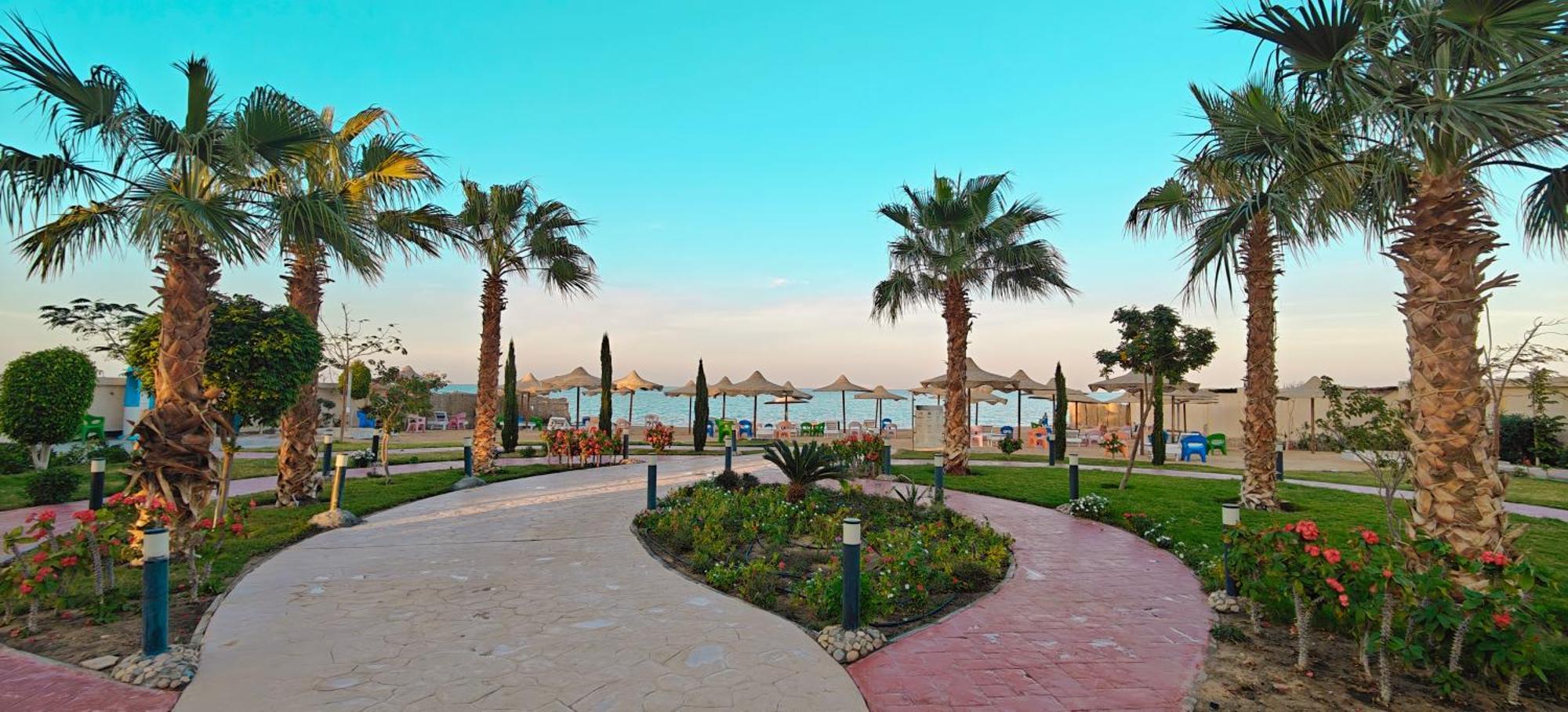 Casablanca Beach Direct Sea View Tow Bedroom Apartment Hurghada Bilik gambar